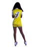 Jelly Jealous "University" dress — Yellow