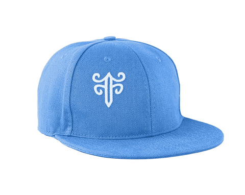 Classic Fitted Hat in Sky Blue