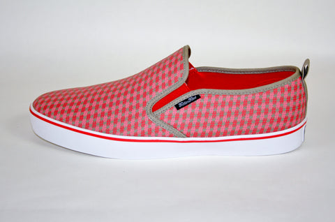 Social Slip-on Shoe - Red