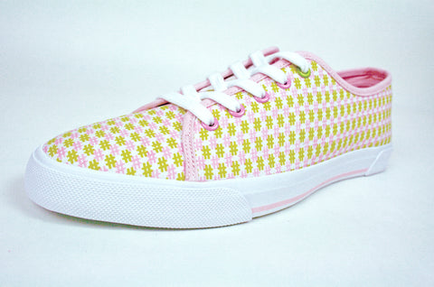 Social Kicks — Pink/Mustard