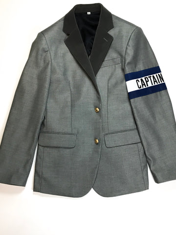 FashionFitted Captain Sports Jacket — Gray