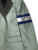 FashionFitted Captain Sports Jacket — Gray
