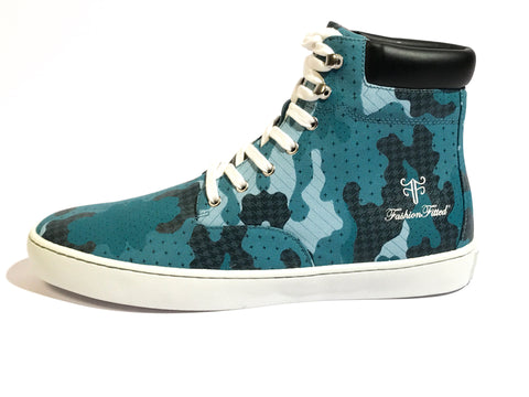 Yeahh! Camo High-top — Blue