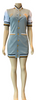 Jelly Jealous "University" dress — Light Gray