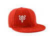 Classic Fitted Hat in Red