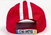Voom Voom strapback hat — Red
