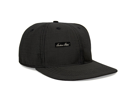 Suit Fitted Hat in Black 